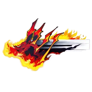 Enraged Anime Fire PNG Wsq PNG