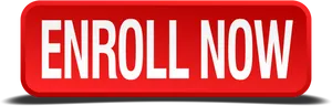 Enroll Now Button Red PNG image