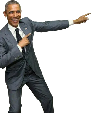 Enthusiastic Pose Manin Suit PNG image