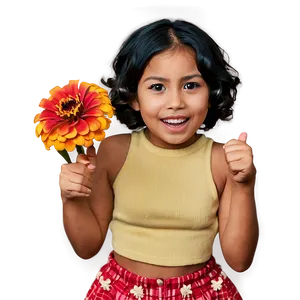 Enthusiastic Zinnia Png 6 PNG image