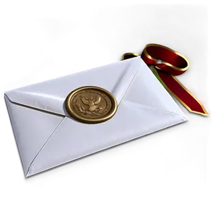 Envelope With Wax Seal PNG Wce36 PNG