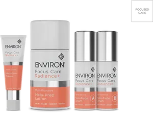 Environ Skin Care Products Lineup PNG image