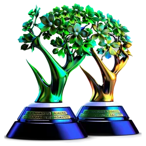 Environmental Award Trophy Png 05042024 PNG image