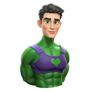 Environmental Hero Cartoon Character Png 06122024 PNG image