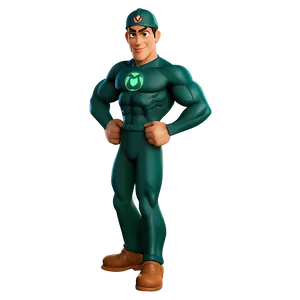 Environmental Hero Cartoon Character PNG Efe6 PNG
