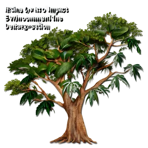 Environmental Impact Of Deforestation Png 83 PNG image