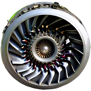 Environmental Impact Of Jet Engine Png Qhv PNG image