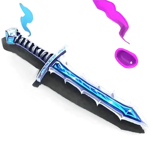 Epic Diamond Sword Sketch Png 05252024 PNG image