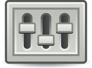 Equalizer Settings Icon PNG image