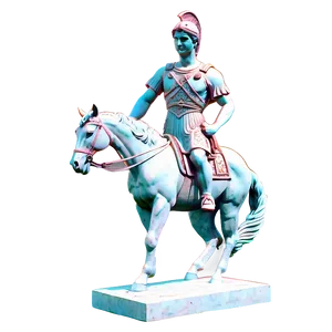 Equestrian Roman Statue Png 06272024 PNG image