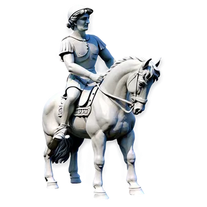 Equestrian Roman Statue Png 63 PNG image