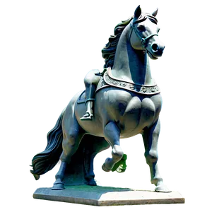 Equestrian Roman Statue Png Awp PNG image