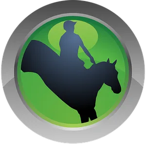 Equestrian Silhouette Icon