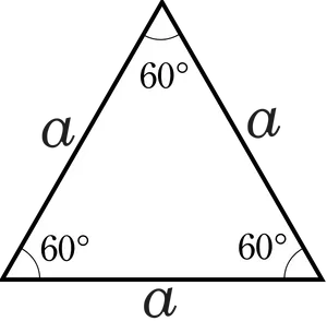 Equilateral Triangle60 Degrees PNG image