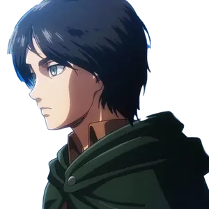 Eren Yeager Profile A O T PNG image