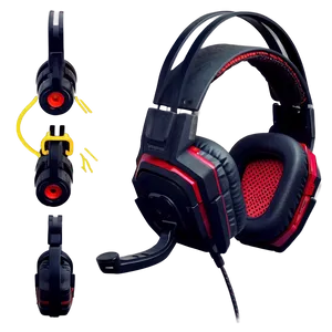 Ergonomic Gaming Headset Png Ylg40 PNG image