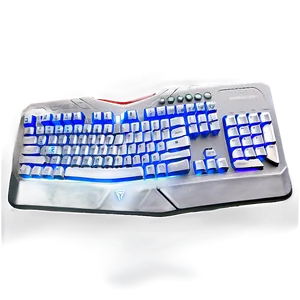 Ergonomic Gaming Keyboard Png 06122024 PNG image