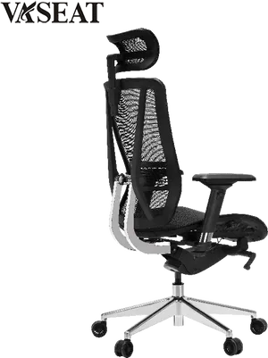 Ergonomic Office Chair Black Mesh