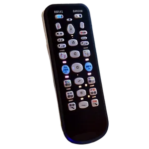 Ergonomic Tv Remote Model Png 06122024 PNG image