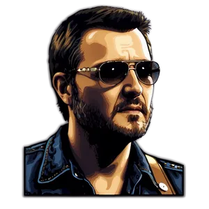 Eric Church Animated PNG Gpq38