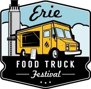Erie Food Truck Festival Logo PNG
