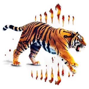 Erupting Anger Tiger PNG Suc93 PNG