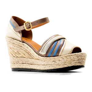 Espadrille Wedge Heel PNG 5 PNG