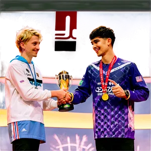 Esports Podium Ceremony PNG Jvm PNG