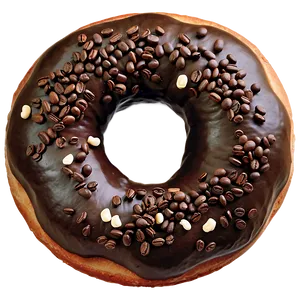 Espresso Bean Donut Png 05232024 PNG image