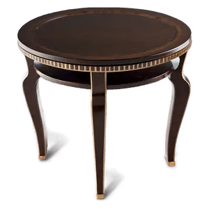 Espresso End Table PNG Ogt