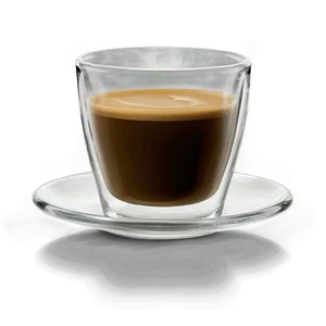 Espresso In Glass Cup Png Wef PNG image