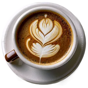 Espresso Latte Art PNG 06212024