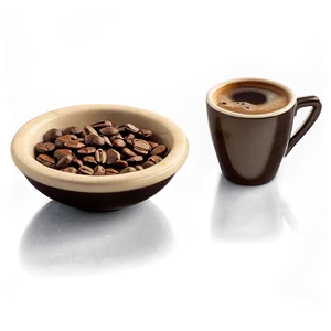 Espresso On Marble Surface PNG Ofw