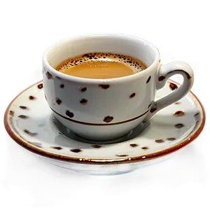 Espresso On Saucer PNG Gmo