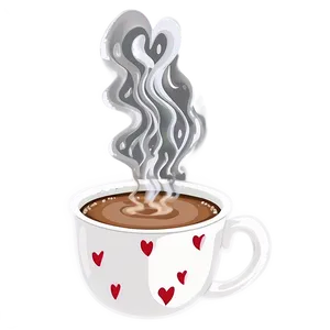 Espresso With Heart Foam PNG 06212024