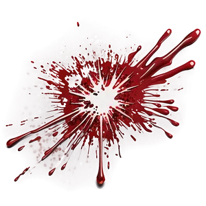 Essence Of Humanity: Blood Splatter Vector PNG Hfa40