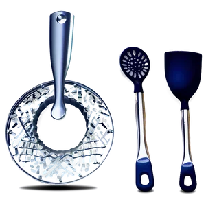 Essential Baking Utensils PNG Gde25 PNG