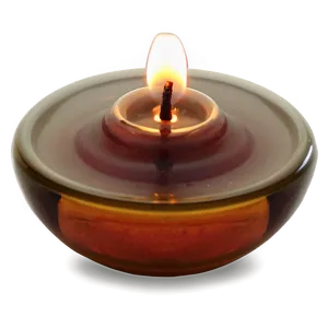 Essential Oil Candle PNG 1