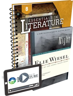 Essentialsin Literature Textbookand Media PNG image