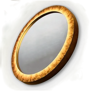 Etched Circle Mirror PNG Jyl