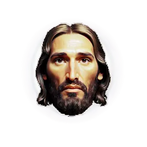 Eternal Jesus Face PNG Qxa