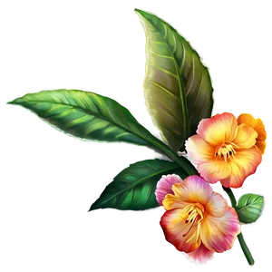 "eternal Spring: Vibrant Flower PNG" B