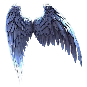 Ethereal Angel Wings Silhouette Png Ica89 PNG image