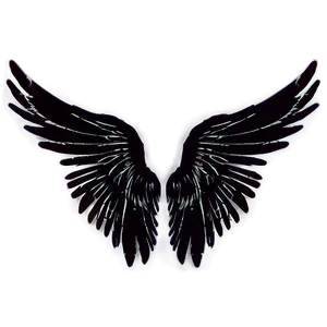 Ethereal Angel Wings Silhouette PNG Mwa
