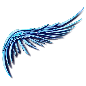 Ethereal Angel Wings Silhouette PNG Qxm