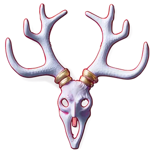 Ethereal Antler Symbol PNG Rdn