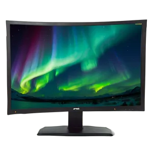 Ethereal Aurora Borealis View Png 53 PNG image