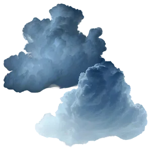 Ethereal Blue Clouds PNG 06202024 PNG