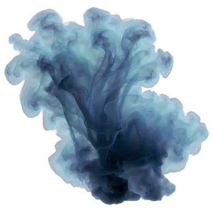 Ethereal Blue Smoke Texture Png 06132024 PNG image