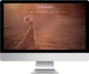 Ethereal Bridein Sunset Field